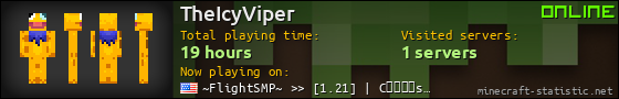 TheIcyViper userbar 560x90