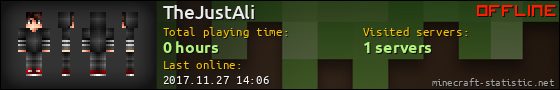 TheJustAli userbar 560x90