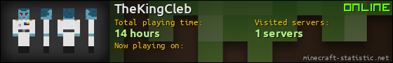 TheKingCleb userbar 560x90