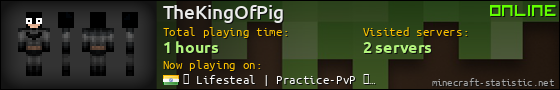 TheKingOfPig userbar 560x90