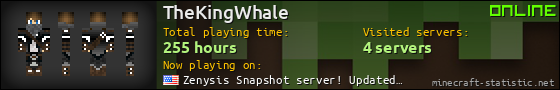 TheKingWhale userbar 560x90