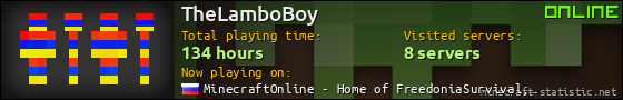 TheLamboBoy userbar 560x90