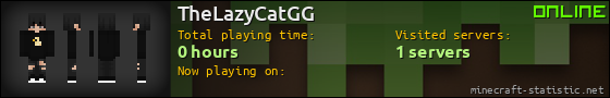 TheLazyCatGG userbar 560x90