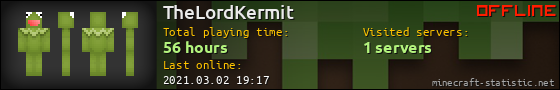 TheLordKermit userbar 560x90