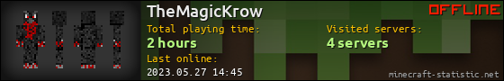 TheMagicKrow userbar 560x90