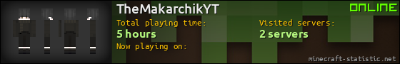 TheMakarchikYT userbar 560x90