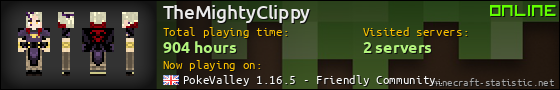 TheMightyClippy userbar 560x90