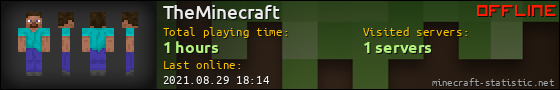 TheMinecraft userbar 560x90