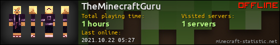 TheMinecraftGuru userbar 560x90