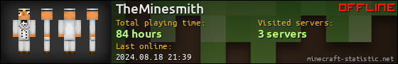 TheMinesmith userbar 560x90