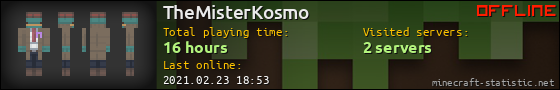 TheMisterKosmo userbar 560x90