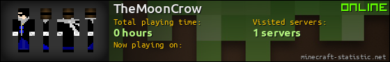 TheMoonCrow userbar 560x90