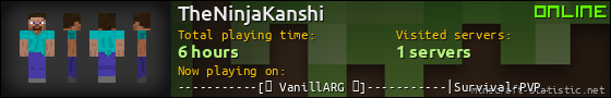 TheNinjaKanshi userbar 560x90