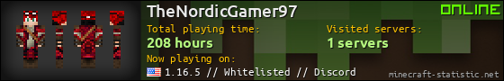 TheNordicGamer97 userbar 560x90