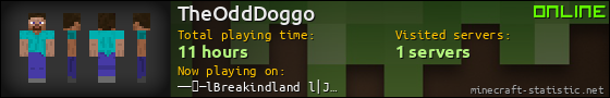 TheOddDoggo userbar 560x90