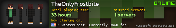 TheOnlyFrostbite userbar 560x90