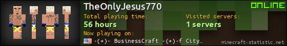 TheOnlyJesus770 userbar 560x90