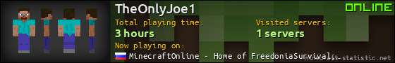 TheOnlyJoe1 userbar 560x90