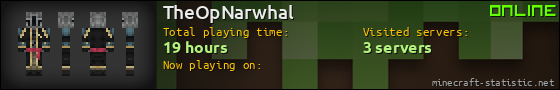 TheOpNarwhal userbar 560x90