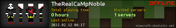 TheRealCaMpNoble userbar 560x90