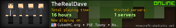 TheRealDave userbar 560x90