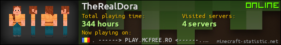 TheRealDora userbar 560x90