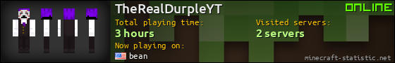 TheRealDurpleYT userbar 560x90