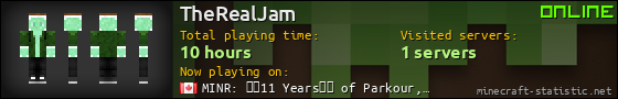 TheRealJam userbar 560x90