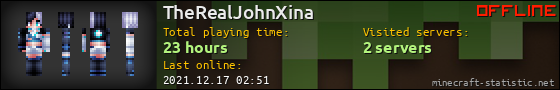 TheRealJohnXina userbar 560x90