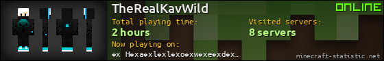 TheRealKavWild userbar 560x90