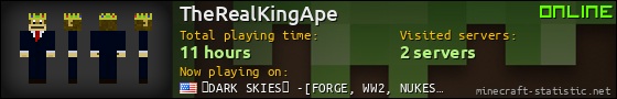 TheRealKingApe userbar 560x90