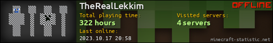 TheRealLekkim userbar 560x90