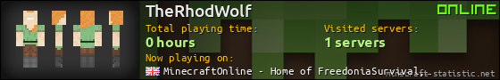 TheRhodWolf userbar 560x90