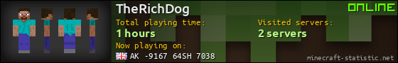 TheRichDog userbar 560x90