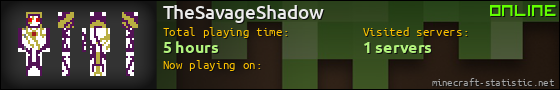 TheSavageShadow userbar 560x90