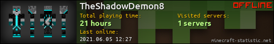 TheShadowDemon8 userbar 560x90