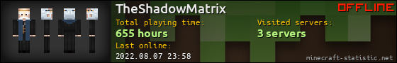 TheShadowMatrix userbar 560x90