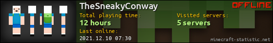 TheSneakyConway userbar 560x90