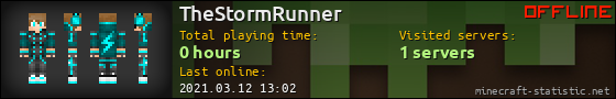 TheStormRunner userbar 560x90