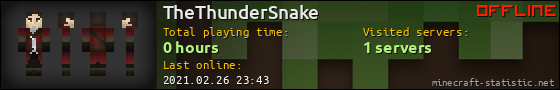 TheThunderSnake userbar 560x90