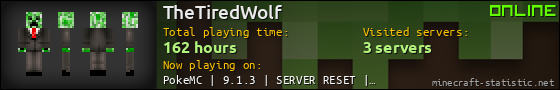 TheTiredWolf userbar 560x90