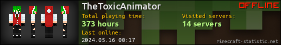 TheToxicAnimator userbar 560x90