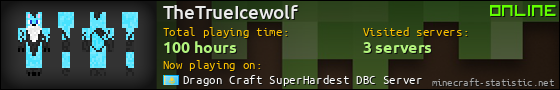 TheTrueIcewolf userbar 560x90