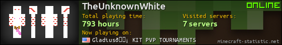TheUnknownWhite userbar 560x90