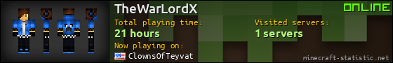 TheWarLordX userbar 560x90