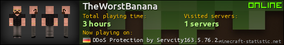 TheWorstBanana userbar 560x90