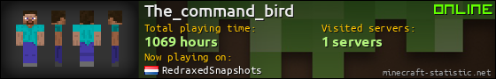 The_command_bird userbar 560x90