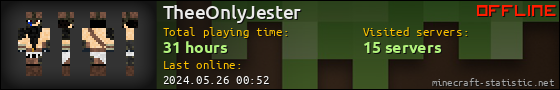 TheeOnlyJester userbar 560x90