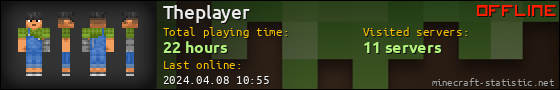Theplayer userbar 560x90
