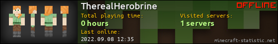 TherealHerobrine userbar 560x90